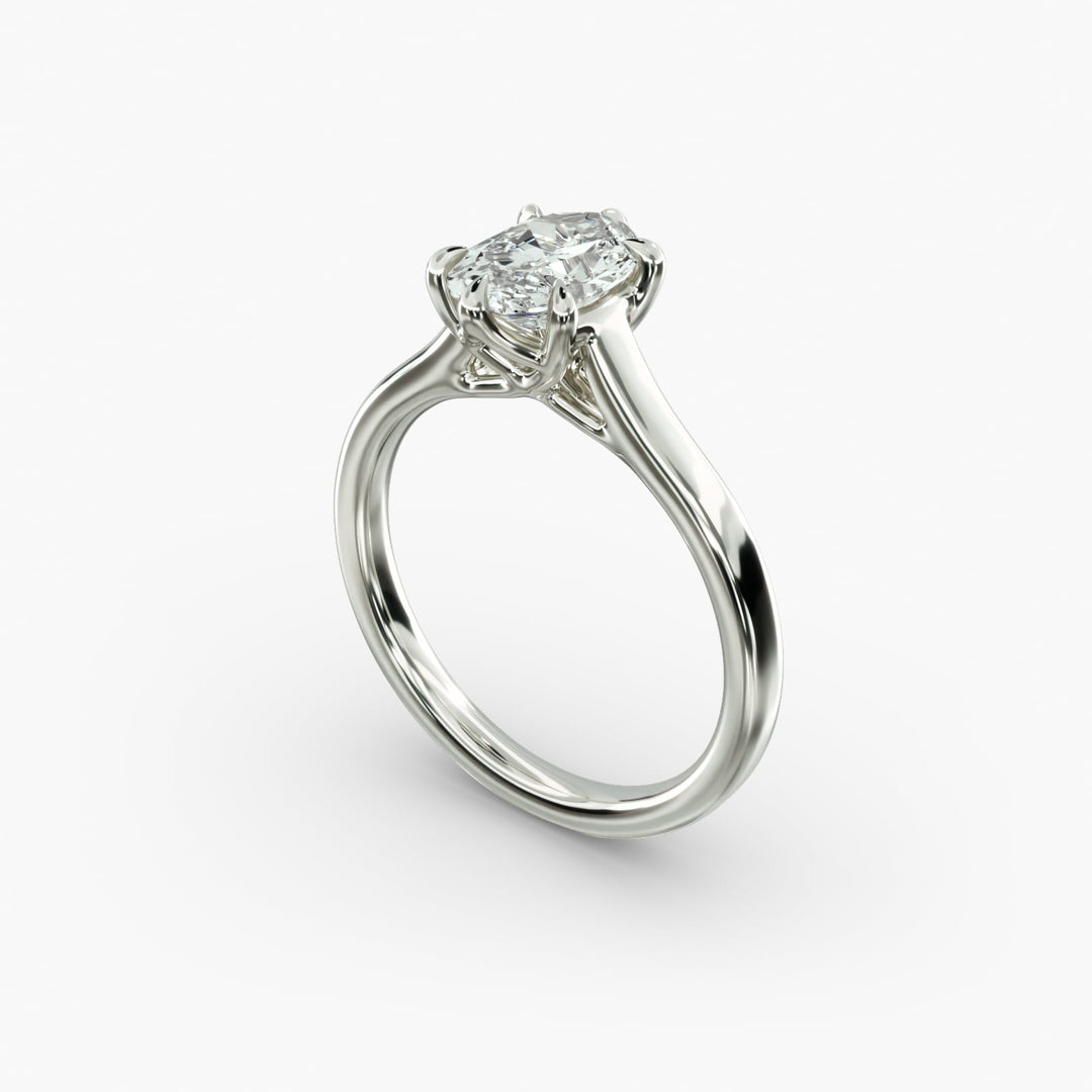 Oval Lab-Grown Diamond Classic Ring – Timeless Solitaire Style | IGI Certified | 10K/14K/18K Gold