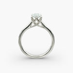 Load image into Gallery viewer, Lab Grown Radiant Diamond Ring | Six-Prong Classic Solitaire | 0.50–5.00 CT | IGI Certified | 10K/14K/18K Gold Choices