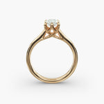 Load image into Gallery viewer, Lab Grown Radiant Diamond Ring | Six-Prong Classic Solitaire | 0.50–5.00 CT | IGI Certified | 10K/14K/18K Gold Choices