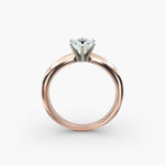 Load image into Gallery viewer, Pear Lab-Grown Diamond Solitaire Ring – 6-Prong Classic | IGI Certified | 10K/14K/18K Gold