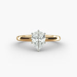 Load image into Gallery viewer, Lab Grown Diamond Solitaire Engagement Ring – IGI Certified – 14K & 18K Gold