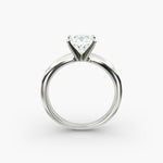 Load image into Gallery viewer, Princess Lab-Grown Diamond Solitaire Ring – 4-Prong Classic | IGI Certified | 10K/14K/18K Gold