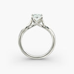 Load image into Gallery viewer, Oval Lab-Grown Diamond Ring – Unique 4-Prong Design | IGI Certified | 10K/14K/18K Gold