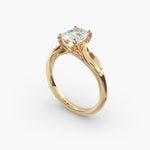 Load image into Gallery viewer, Radiant Cut Unique Style Lab-Grown Diamond Ring | 0.50–5.00 Carat | IGI Certified | Yellow, White, Rose Gold
