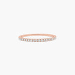 Load image into Gallery viewer, Ultra-Thin Diamond Band – Dainty Lab Grown Diamond Stacking Ring