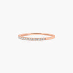 Load image into Gallery viewer, Ultra-Thin Diamond Band – Dainty Lab Grown Diamond Stacking Ring