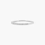 Load image into Gallery viewer, Ultra-Thin Diamond Band – Dainty Lab Grown Diamond Stacking Ring