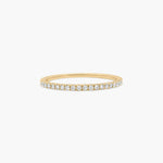 Load image into Gallery viewer, Ultra-Thin Diamond Band – Dainty Lab Grown Diamond Stacking Ring
