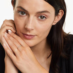 Load image into Gallery viewer, Infinity Twist Diamond Band Lab Grown Dainty Ring with 63 Round Stones