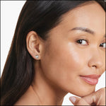 Load image into Gallery viewer, IGI Certified Three-Prong Pear Diamond Stud Earrings