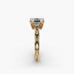 Load image into Gallery viewer, 1.40 CT Round & Baguette Lab Diamond Ring | C6 Diamonds