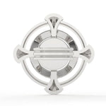 Load image into Gallery viewer, Round Lab Grown Diamond Earrings 0.94 CTW Dot & Leaf Design in 10K 14K 18K White Yellow Rose Gold