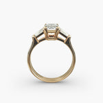 Load image into Gallery viewer, 1.40 CT Round & Baguette Lab Diamond Ring | C6 Diamonds