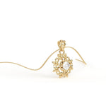 Load image into Gallery viewer, 0.47 CT Lab-Grown Diamond Leaf Pendant Necklace | Solid Gold | Elegant Nature-Inspired Design