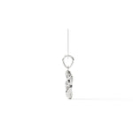 Load image into Gallery viewer, 0.18 CT Lab-Grown Diamond Twisted Round Pendant Necklace | Solid Gold | Modern Design