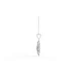 Load image into Gallery viewer, 0.47 CT Lab-Grown Diamond Unique Floral Pendant Necklace | IGI Certified | Elegant Design