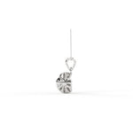 Load image into Gallery viewer, 0.47 CT Lab-Grown Diamond Ball Pendant Necklace | Solid Gold | Modern Minimalist Design