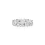 Load image into Gallery viewer, 2.30 CT Marquise & Round Lab-Grown Diamond Half Eternity Ring | IGI Certified