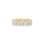 Load image into Gallery viewer, 2.30 CT Marquise & Round Lab-Grown Diamond Half Eternity Ring | IGI Certified