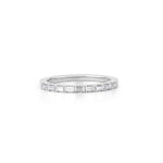 Load image into Gallery viewer, 0.32 CT Lab-Grown Baguette Diamond Half Eternity Ring | IGI Certified