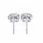 Load image into Gallery viewer, 2.02 Ctw Marquise & Round Diamond Drop Earrings in 10K/14K/18K Gold (White, Yellow, Rose)