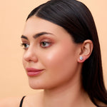 Load image into Gallery viewer, Round Lab-Grown Diamond Stud Earrings (0.50–10.00 CTW) – 4‑Prong, IGI Certified