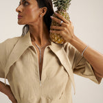 Load image into Gallery viewer, 8.00 CT Round Diamond Y-Style Necklace | Lab-Grown | Elegant Drop Design in Solid Gold