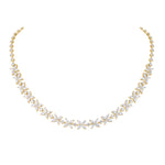 Load image into Gallery viewer, 12.40 CT Round & Marquise Diamond Statement Necklace | Lab-Grown | Solid Gold Luxury