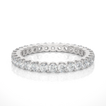 Load image into Gallery viewer, 1.02 CT Round Lab Grown Diamond Eternity Band | 30 Stones | 10K, 14K & 18K Gold