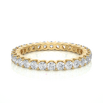 Load image into Gallery viewer, 1.02 CT Round Lab Grown Diamond Eternity Band | 30 Stones | 10K, 14K & 18K Gold
