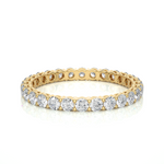 Load image into Gallery viewer, 1.12 CT Round Lab Grown Diamond Eternity Band | 28 Stones | 10K, 14K & 18K Gold