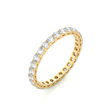 Load image into Gallery viewer, 1.12 CT Round Lab Grown Diamond Eternity Band | 28 Stones | 10K, 14K & 18K Gold