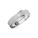 Load image into Gallery viewer, 0.11 CT Lab-Grown Round Diamond Men’s Ring | Minimalist & IGI Certified