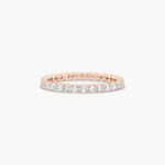 Load image into Gallery viewer, Lab Grown Diamond Eternity Band Ring | 0.50 to 2.00 CTW | Round Cut Full Eternity Style
