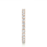 Load image into Gallery viewer, 0.90 CT Round Lab Grown Diamond Eternity Band | 30 Stone Gold Ring