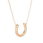 Load image into Gallery viewer, 0.26 CT Lab-Grown Diamond U & C Pendant Necklace | Solid Gold | 17 Round Diamonds