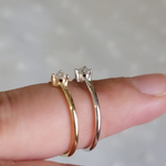 Load image into Gallery viewer, Heart Shaped Lab Grown Diamond Ring | 0.30 Carat | Dainty Solitaire | 10K/14K/18K Gold