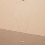 Load image into Gallery viewer, Lab-Grown Diamond Cross Pendant in Solid Gold – Christian Jewelry Gift for Women
