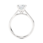 Load image into Gallery viewer, 1.95 CTW Princess Cut Lab-Grown Diamond Channel Set Engagement Ring E-F / VVS-VS