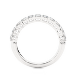 Load image into Gallery viewer, 0.60 CT Round Cut Lab Grown Diamond Channel Set Band 11 Stone IGI Certified