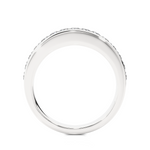 Load image into Gallery viewer, 0.98 CT Princess Cut Lab Grown Diamond Eternity Band 15 Stone IGI Certified