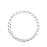 Load image into Gallery viewer, 1.04 CT Round Lab Grown Diamond Prong Set Eternity Band | 30 Stone Gold Ring