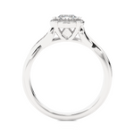 Load image into Gallery viewer, 0.83 Carat Vintage Style Lab-Grown Round Diamond Ring | Timeless Elegance