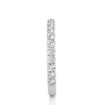 Load image into Gallery viewer, 0.73 CT Round Cut Lab Grown Diamond Micro Pave Band 21 Stone IGI Certified