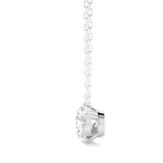 Load image into Gallery viewer, 1.03 CT Lab-Grown Diamond Solitaire Pendant Necklace | Round Cut | 4-Prong | Solid Gold