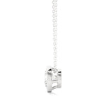 Load image into Gallery viewer, 1.08 CT Lab-Grown Diamond Bezel-Set Pendant Necklace | Round Cut | Solid Gold
