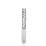 Load image into Gallery viewer, 0.35 CT Round Cut Lab Grown Diamond Prong Set Band 16 Stone IGI Certified