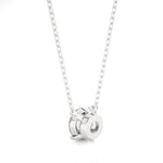 Load image into Gallery viewer, 1.03 CT Lab-Grown Diamond Solitaire Pendant Necklace | Round Cut | 4-Prong | Solid Gold