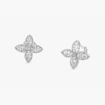 Load image into Gallery viewer, Milgrain Marquise Lab-Grown Diamond Earrings 0.49 CTW – 8 Stones | 10K, 14K, 18K Gold | IGI Certified