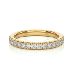 Load image into Gallery viewer, 0.25 CT Round Lab Grown Diamond Petite Micro Pave Ring 16 Stone IGI Certified